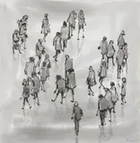 Stephen Forbes, Passage Study I, Pen and Ink on Arches Aquarelle Paper