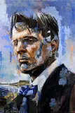 Tom Byrne, Yeats, Oil on Canvas
