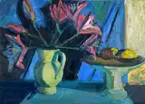 Brian Ballard, Lillies and Lemons, Oil on Canvas