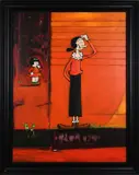 Charlie Whisker, Olive Oyl, Oil on Canvas