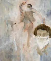 Belfast Rioters by George Campbell, Oil on Board, sold Jun 2025