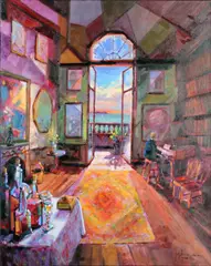 Evening Nocturne by Gerry Glynn, Oil on Canvas, sold Jun 2025