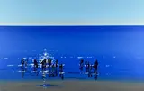 John Morris, Along the Shore, Acrylic on Board