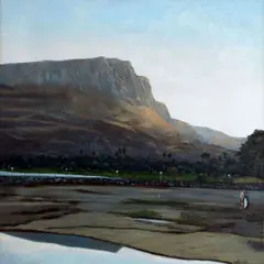 Martin Gale, The Bather, Galilee, Oil on Canvas