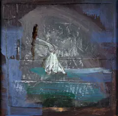 Rita Duffy Rua, Paxies, Oil on Board