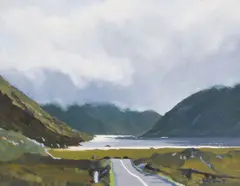 Delphi Valley by Alex McKenna, Oil on Board, sold Mar 2025