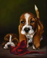 One More Sleep by Carmela Brennan, Oil on Board, sold Mar 2025
