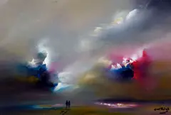 Caroline McVeigh, Committed, Oil on Board