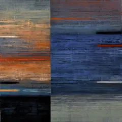Ger Sweeney, Strata, Acrylic on Canvas