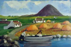 James Bingham, Errigal Donegal, Oil on Board