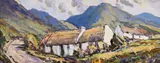 John T. Bannon, In the Rosses, Donegal, Oil on Board