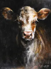 Philip Childs, Innocence, Oil on Board