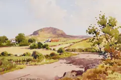 Sam Mclarnon, Slemish, Watercolour
