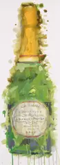 Spillane, Laurent Perrier, Oil on Canvas
