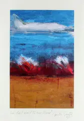 Camille Souter, We Don?t Want to See Blood, Gicl?e print on Somerset Velvet with title hand-inked by artist. Artist's Proof.