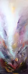 Carol Ann Waldron, The Great Challenge, Oil on Canvas