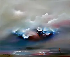 Caroline McVeigh, Chasing Dreams, Oil on Board