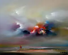 Caroline McVeigh, When Life is Sweet Again, Oil on Board