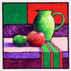 Eamon F Murphy, Still Life, Oil on Board