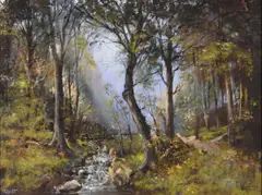Fran Fit, Crawfordsburn, Oil on Canvas