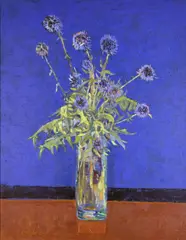 Terence Coyle, Scottish Thistle, Oil on Canvas
