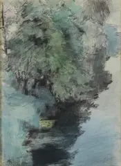 Tom Carr, Lagan Towpath, Watercolour