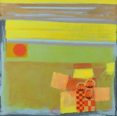 Brian Ferran, Tain Painting, Oil on Canvas