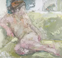 Colin Davidson, Nude, Oil on Canvas
