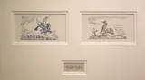 Jack Butler Yeats, Christmas and New Year Cards, Set of two lithograph greetings cards.
