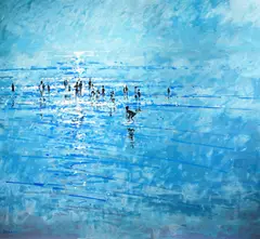 John Morris, Afternoon Light, Acrylic on Board