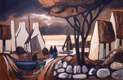 Jp Rooney, Days of Gold, Ways of Old, Oil on Board