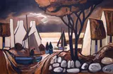 Jp Rooney, Days of Gold, Ways of Old, Oil on Board