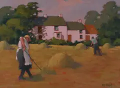 Norman J. Smyth, Summer Day in Donegal, Oil on Canvas