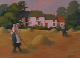 Norman J. Smyth, Summer Day in Donegal, Oil on Canvas