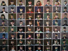 Charles Harper Rha, The Other Candidates, Acrylic on Canvas
