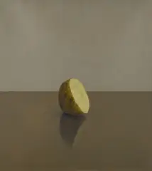 Comhghall Casey, Halved Potato, Oil on Linen