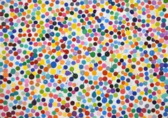 Damien Hirst, The Currency: 2,421. Son of a Slayer, Enamel on Wove Paper. Published by HENI Editions, London. Signed and Titled in Pencil on verso