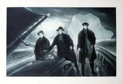 David Blackwood, The 'Friend' Bound For Labrador, Lithograph. Edition 7 of 50