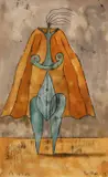 Desmond Morris, The Cloak, Mixed Media
