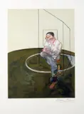 Francis Bacon, Study for a Portrait of John Edwards, Lithograph in Colours/Arches Vellum. Edition 121 of 150.