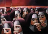 George Callaghan, All Bar Nun, Pastel