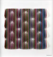 Peter Monaghan, Linear II, Mixed Media