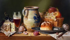 Raymond Campbell, The Hungarian Jug, Oil on Board