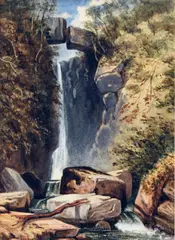Campsie Glen Near Glasgow by Andrew Nicholl Rha, Watercolour, sold Jun 2026