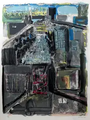 Brian Maguire, 1988, Lithograph 65 of 90