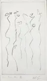 Felim Egan, Line Tree B, Etching, Edition 7 of 16.
