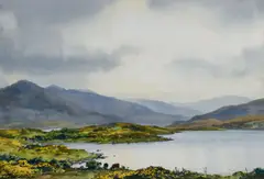 Frank Egginton, Cloonee Lough, Kenmare, Co. Kerry, Watercolour