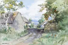 Frank McKelvey, Near Rathmullan, Co. Donegal, Watercolour