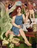 Jane Urquhart, The Annuciation, Oil on Canvas