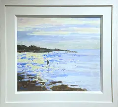 John Morris, Shallow Water, Oil on Board